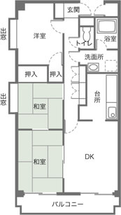 マイン東高須 間取り